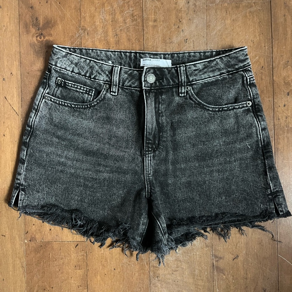 Garage Charcoal Jean Shorts